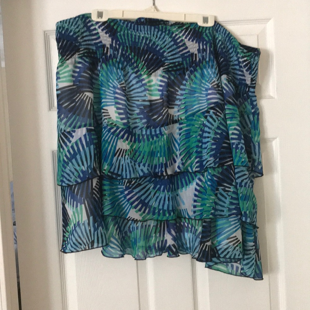 Flirty multilayered skirt